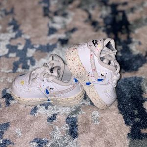 Toddler Nike Air Force 1 "Paint Splatter"